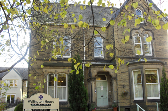 Wellington House Nursing Home - outside view of care home